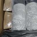 Ginkgo 100 Pack 12 oz Disposable Coffee Cups with Lids and Sleeves, To Go Leak-Proof Black Paper Cups for Picnics, Parties, Travel, Offices and Coffee Bar Supplies
