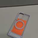 TORRAS Strong Magnetic & Seamless Stand for Samsung Galaxy S25 Ultra Case, Fit for MagSafe, Mil-Grade Drop Protection, Kickstand for Samsung Galaxy S25 Ultra Case, Translucent Back/Silverblue Edge