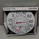 Taylor Precision Products Humidiguide Dial Thermometer (12-Inch), White, One Size