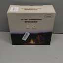 Outdoor Speakers with Flame & RGB Lights, 10W HD Stereo, Bluetooth 5.3 Auto-Pairing, Multi-Sync 100+ Speakers, IPX6 Waterproof, Perfect for Patio, Pool, Party | Gifts for Men & Women (2Pack)