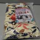 Chair Covers for Dining Chair Set of 4, Stretchy Soft Parson Chair Covers Removable Washable Kitchen Dining Room Chair Slipcovers with Elastic for Universal Fit (Orange Flowers)