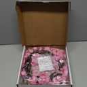 Cherry Blossom Tree Branch Lights for Wall,Cherry Enchanted Willow Vine Lights,with 48 LED and 8 Lighting Modes,Remote Timer,for Bedroom Wall Doors Windows Wedding Christmas Holiday (47inch)