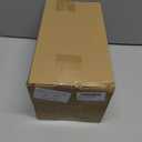 Honeydak 9 Pcs Mason Jar Centerpiece for Dining Room Table with Farmhouse Wood Tray, 3 Mason Jars, 6 Fake Flowers, and 2 LED Light for Room Kitchen Living Bathroom Wedding (Peony)