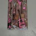 Tiamon 6 Pieces Western Party Tablecloth Cowgirl Table Cover Pink Western Cowgirl Plastic Tablecloth Disposable Wild West Table Cover for Baby Shower Birthday Party Supplies, 54 X108 Inch