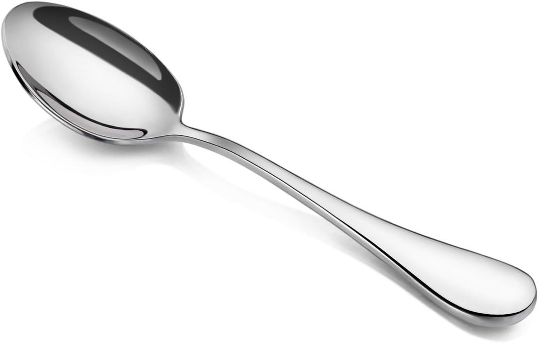 Artaste Rain 18/10 Stainless Steel (Silver (Set of 12), Teaspoon (6.25-Inch))