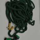 J&B XpandaHose 100ft Expandable Garden Hose with Holder - Heavy Duty Superior Strength 3750D - 4 -Layer Latex Core - Extra Strong Brass Connectors and 10 Spray Nozzle w/Storage Bag (Green 100)