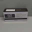 Metal Desk Calendar Standing Flip, Desktop Perpetual Flip Calendar with Large Display, Farmhouse Vintage Daily Flip Calendar for Home Office Decor, Reusable Yearly