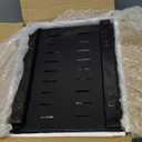 Pull Out Spice Rack Organizer for Large Upper Cabinet, Easy to Install, Drill-Free, Cabinet Requires- Clearance Height > 12 inch, Width>9 inch, Depth> 11 inch - (1 Pack)