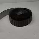 WORKPRO 6 inch × 40 feet Corrugated Metal Garden Edging, Black Landscape Edging Border, Flexible & Rust-Resistant, Easy to Install for DIY Lawn, Flower Bed, Gardens Fence