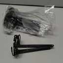 12-Piece Adjustable Doll Stand Set for 8-14 Inch Fashion Dolls & Action Figures | Retractable Waist Display Stand for 10, 11, 12, 13, 14 Inch 1/6 Scale Doll Accessories - Home Store Party Display (Black)