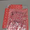 Gueevin 12 Sets Valentine's Day Empty Gift Baskets, 12 Heart Cardboard Trays to Fill 12 Heart Cellophane Bags 12 Red Pull Bows, DIY Gift Wrapping for Valentine Mother's Day Wedding Birthday Party