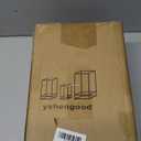 Hurricane Candle Holder 3 PCS, Black Glass Candle Holder Square Hurricane Candle Centerpieces for Tables Decorative, Wedding, Party