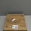 Zakkart Foldable Cat Hammock for Window - Cordless, Embeded Machine Washable Bed, Robust Metal Frame - Cat Window Perch for Large Cats and Kittens (Gray Bolster Bed, Large)