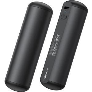 Hand Warmers Rechargeable 2 Pack, Warmco 10000mAh Magnetic Electric Handwarmers Portable Power Bank, 9Hrs Warmth 3 Levels Heat Up to 136F Reusable Battery Operated Heater Keep You Warm in Winter