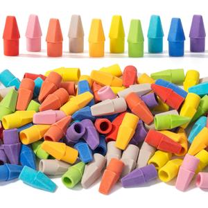 Mr. Pen- Pencil Erasers Toppers, 120 Pack, Colorful, Latex Free, No Smudge, Mr Pen Erasers for Pencils, Pencil Top Erasers, Eraser Caps, Eraser Tops