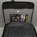 LUCKYMAN CLUB Silverado Seat Covers Fit for 2007-2023 2024 2025 Chevy Silverado Sierra 1500 2500 3500 Crew,Double,Extended Cab with Water Proof Faux Leather (Black Full Set)