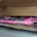 Jetson Jupiter Kids 2-Wheel Light-Up Kick Scooter, LED Lights on Handlebar, Stem, Wheels & Deck, Adjustable Handlebar, Rear Brake, Easy-Folding Mechanism, Ages 5+, Jupiter Pink