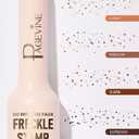 Freckle Stamp Quick-Dry 5-Point Cushion Pen, Waterproof & Long-Lasting Faux Freckles For Women Seeking Natural Sunkissed Makeup Look Everyday & Party Use (Espresso)