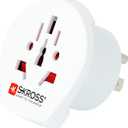 Skross World to USA Country Travel Adaptor, White
