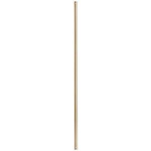 Maxim Lighting STR06212NAB-DC Accessory - Extension Stem-0.62 Inches Wide, Down Rod Length: 12 Inch, Finish Color: Natural Aged Brass