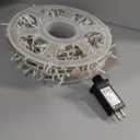 196FT 600 LED White Christmas Lights, Timer & Memory Function, 8 Modes Christmas String Lights Plug in Fairy Lights for Xmas Tree Holiday Garden Party Decor