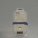 Magnetic Stand for iPhone 12 Pro Case, Liquid Silicone Case, [Compatible with MagSafe][Built-in Kickstand&Ring Holder] Anti-Scratch Soft Microfiber Lining, Stone