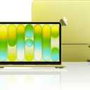 Macaset for MacBook Neo Case 13 inch 2026 (A18 Pro, Model A3404), Precision 1:1 Fit | True-to-Original Color | Matte Hard Shell, Yellow Cover Scratch & Fingerprint Resistant - Citrus Clear