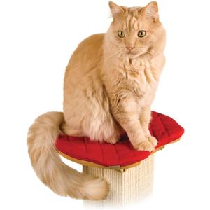 SmartCat Perch for The Ultimate Scratching Post, Color-RED