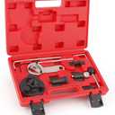 Engine Camshaft Timing Belt Tool Kit, Compatible with VW Audi VAG Golf Seat Tiguan 1.6 2.0 TDI Diesel Engine, Replace T10051 T10265 T10264 T10060A