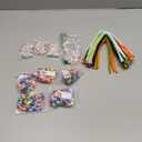 1040 Pcs Adopt a Puppy Pet Party Favors Puppy Adoption Party Supplies Make Your Own Dog Collar Necklace Kit with Beads for Pet Birthday DIY Craft(Without Dog) (Candy Color)