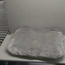 Dog Bed Washable Pet Bed with Waterproof Air Mattress (Crystal Silky, L-41.3x29.5x4.7in)
