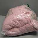 Super Fuzzy Soft Sherpa Fleece Weighted Blanket, 15 lbs Dual Sided Fluffy Heavy Weighted Blankets for Adults - No Bunching with Double Layers of Soft Inner Lining (60"x 80", 15 Pounds) (Pink)