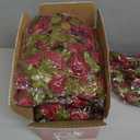 BLEUM CADE 12Pcs 98.4Ft Flowers Garland Artificial Rose Vines for Bedroom, Cute Fake Hanging Flower Vines Floral Garland Decorations for Wedding Party Wall Room Decor Aesthetic (Burgundy Red)