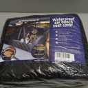 URPOWER Dog Car Seat Covers, 100% Waterproof Pet Seat Cover Nonslip Dog Seat Cover for Back Seat Washable Car Dog Seat Cover with Pet Seat Belts and Side Flaps Hammock for Cars Trucks and SUVs, 58"x54"