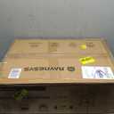 24-Inch Leather Bar Stools Set of 2, Counter Height Barstools with High BackrestBar Chairs for Kitchen Island with Heavy Duty Metal Legs, Black