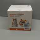 Smart RFID Cat Feeder with Collar Sensors  Automatic Timed Pet Feeder for Multi-Cat, 4 Feeding Modes, Voice Recorder, LCD Display, Wet/Dry Food Compatible (PB-01-C)