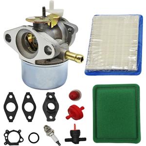 Carburetor Carb with Filter Spark Plug,Compatible with Coleman Powermate PM0401850 Pulse 1850 1500,12 items
