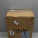 OYEARS 23.75" Bedside Table Lamps Set of 2 for Sleeping and Reading, Vintage Farmhouse Rattan Table Lamp Antique White Resin Lamp for Decoration, Office Living Room Bedside Table