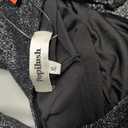 Popilush Shapewear Midi Dress Women's Sparkly Formal Wedding Guest Cocktail Dresses Fall Square Neck Ruched Dress Side Slit (XX-Large, Black)