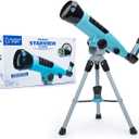 Educational Insights GeoSafari Starview Telescope - Kids Telescope for Beginners, Beginner Astronomy Telescopes, Stargazing & Viewing Planets, Home or Classroom Set, Space & STEM Gifts for Ages 7+