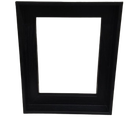 Canvas Portrait Holder, black, ( 11in x 9in)