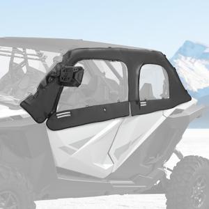 KEMIMOTO PRO XP4 Cab Enclosure Upper Doors, UTV Soft Side Window Kit Compatible with 2020-2025 Polaris RZR PRO XP 4, 2025 Polaris RZR PRO S, 2022-2024 RZR Turbo R 4 KEMIMOTO PRO XP4 Cab Enclosure Upper Doors, UTV Soft Side Window Kit Compatible with 2020-2025 Polaris RZR PRO XP 4, 2025 Polaris RZR PRO S, 2022-2024 RZR Turbo R 4