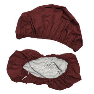 Cushion Slipcovers Bench Cover Trailer Home RV Dinette Cushion Covers Deep Red