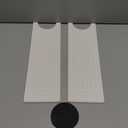 Faucet Mat for Kitchen Sink,Diatomite Fast Drying Stone Sink Tray,Faucet Splash Guard for Bathroom Counter [23.6"x4"],Super Absorbent, Prevents Moisture Buildup (White)