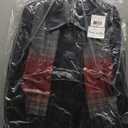 LONDON FOG womens Single-breasted Wool With Scarf Pea Coat, Black, Medium US
