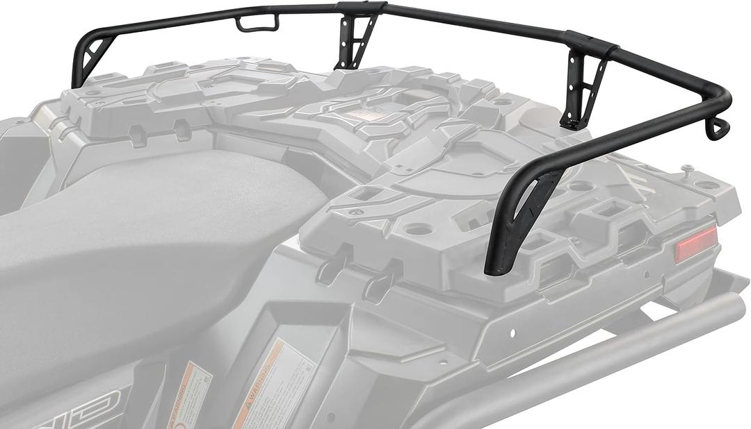 SAUTVS 4" Rear Rack Extender for Polaris Sportsman 850 XP 1000, Rear Cargo Storage Rack Rear Luggage Rack Extender for Polaris Sportsman 850 2017-2025/XP 1000 S 2020-2025 Accessories, Replace #2882023