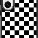 Designed for Samsung Galaxy S26 Case Checkered Pattern [Compatible with MagSafe] Military-Grade Drop Protection Non-Slip Sides Anti-Scratch Back Shockproof Magnetic Case for Samsung Galaxy S26