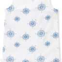 Burt's Bees Baby baby-boys Sleeveless Romper, 100% Organic Cotton, One-piece Outfit Boy Clothes for Sizes Newborn to 24 Months