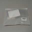 Mcyye Self Draining Soap Dishes, Premium Silicone Soap Holder & Saver for Shower, Bathroom, Kitchen, Bath Tub, Razor, Sponges, Drains Water Very Well, Can Extend Soap Life, Easy Clean (White, Gray)