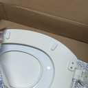 American Standard Elongated Toilet Seat with Toddler Seat, Soft Close, 2 in 1 Seat, White, Great for Adults and Child